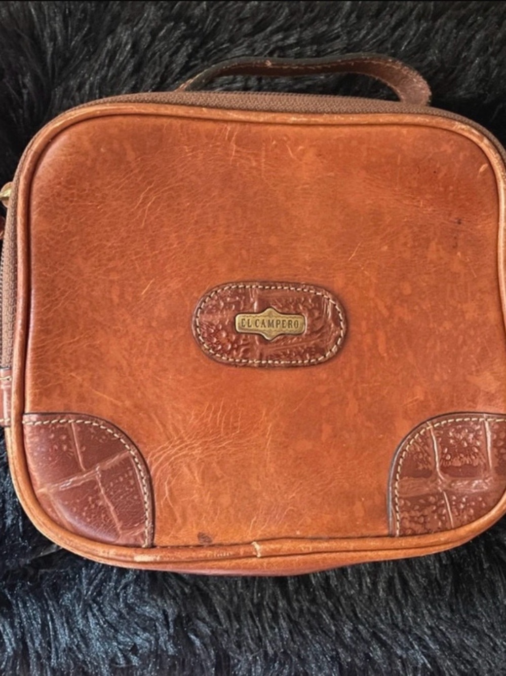 Camper Brown Leather Crossbody Bag - Classic Women's Crossbody